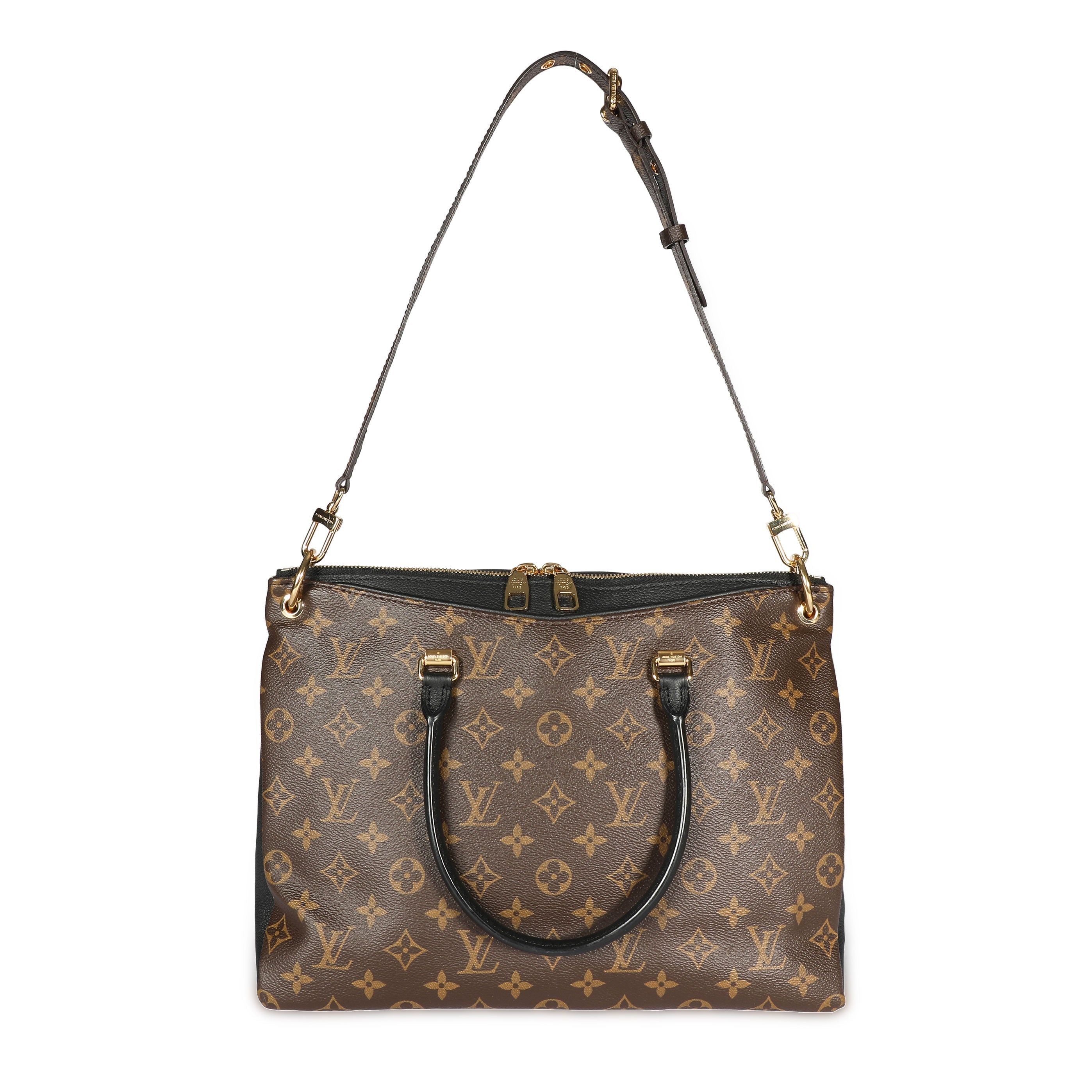 Louis Vuitton Louis Vuitton Monogram Canvas & Black Pallas MM