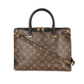 Louis Vuitton Louis Vuitton Monogram Canvas & Black Pallas MM