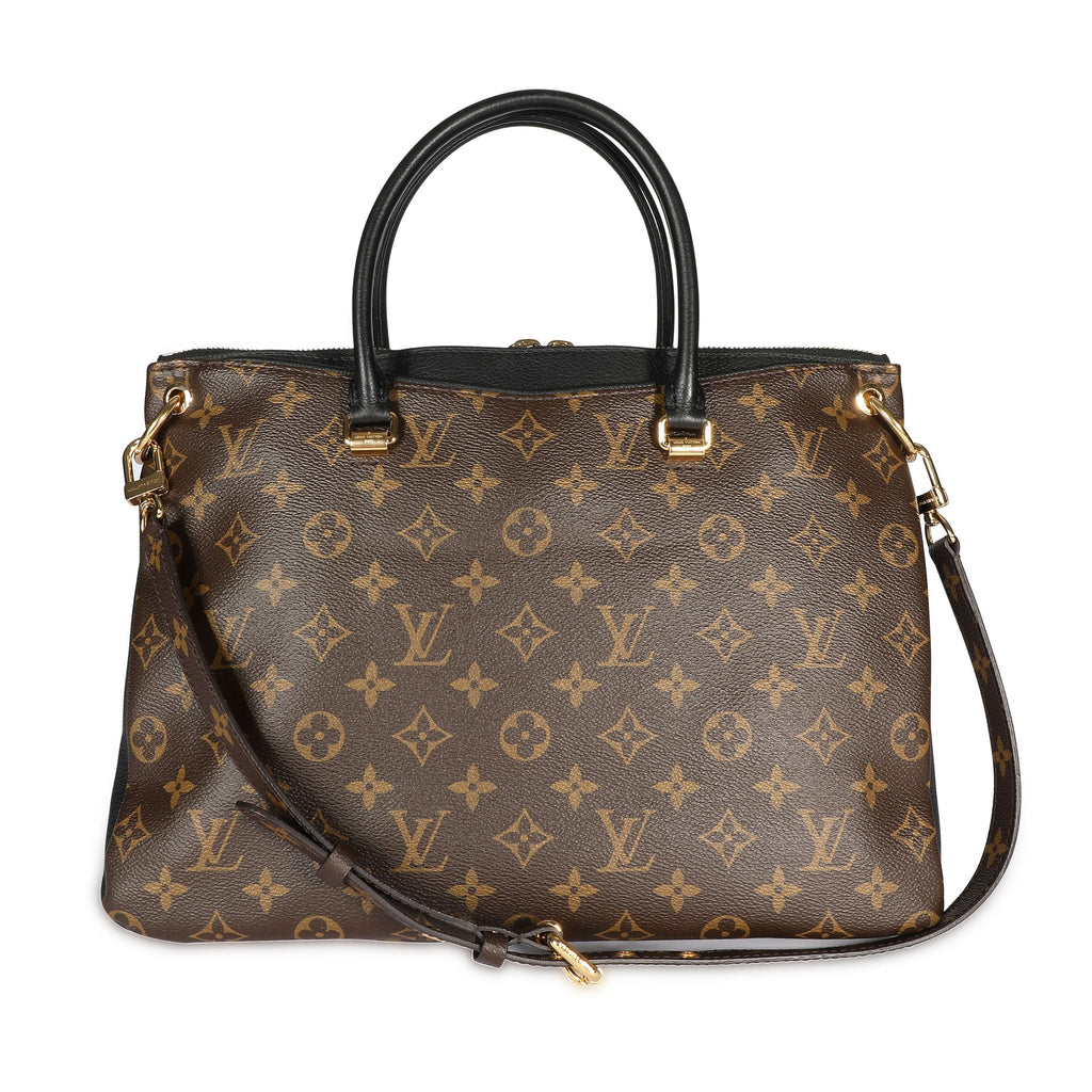 Louis Vuitton Louis Vuitton Monogram Canvas & Black Pallas MM