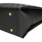 Louis Vuitton Louis Vuitton Black Monogram Empreinte Leather Surène MM