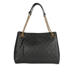 Louis Vuitton Louis Vuitton Black Monogram Empreinte Leather Surène MM