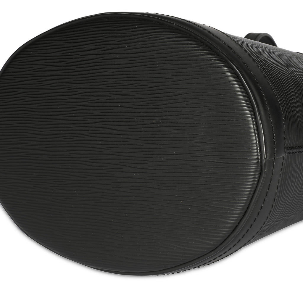 Louis Vuitton Louis Vuitton Black Epi Leather Petit Bucket Bag