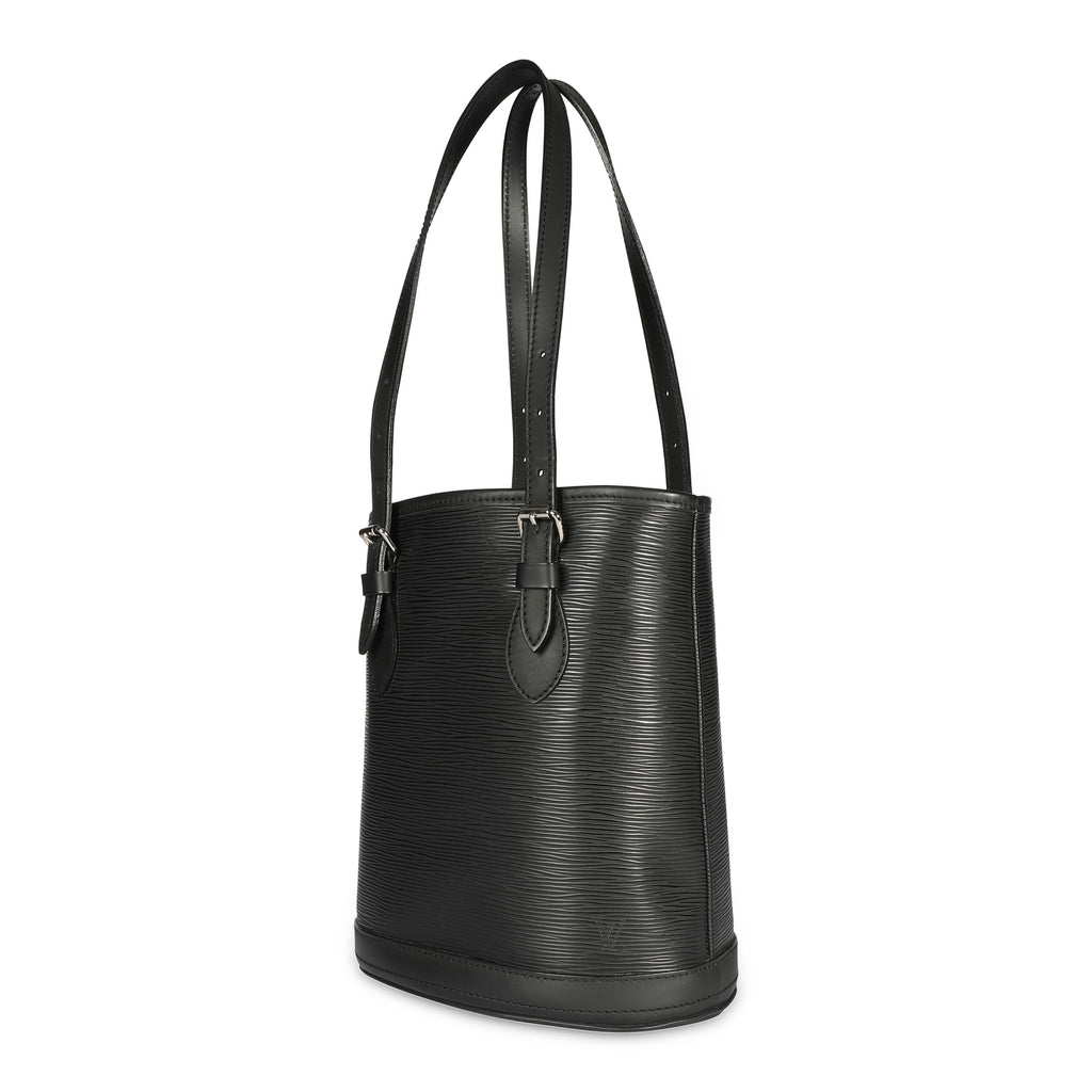 Louis Vuitton Louis Vuitton Black Epi Leather Petit Bucket Bag