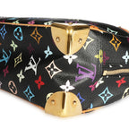 Louis Vuitton Louis Vuitton x Takashi Murakami Black Monogram Multicolore Trouville