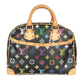 Louis Vuitton Louis Vuitton x Takashi Murakami Black Monogram Multicolore Trouville