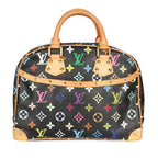Louis Vuitton Louis Vuitton x Takashi Murakami Black Monogram Multicolore Trouville