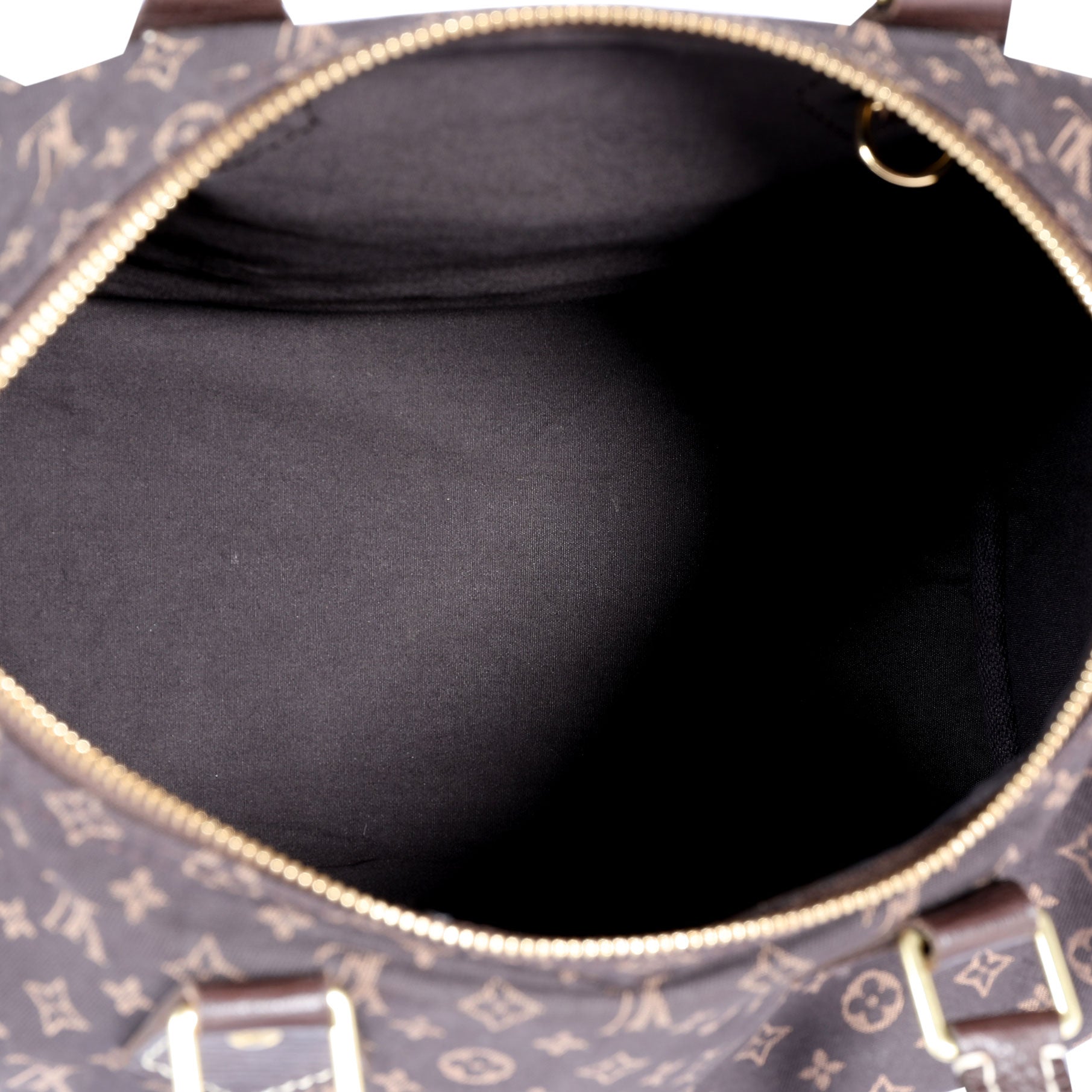 Louis Vuitton Louis Vuitton Brown Mini Lin Speedy 30