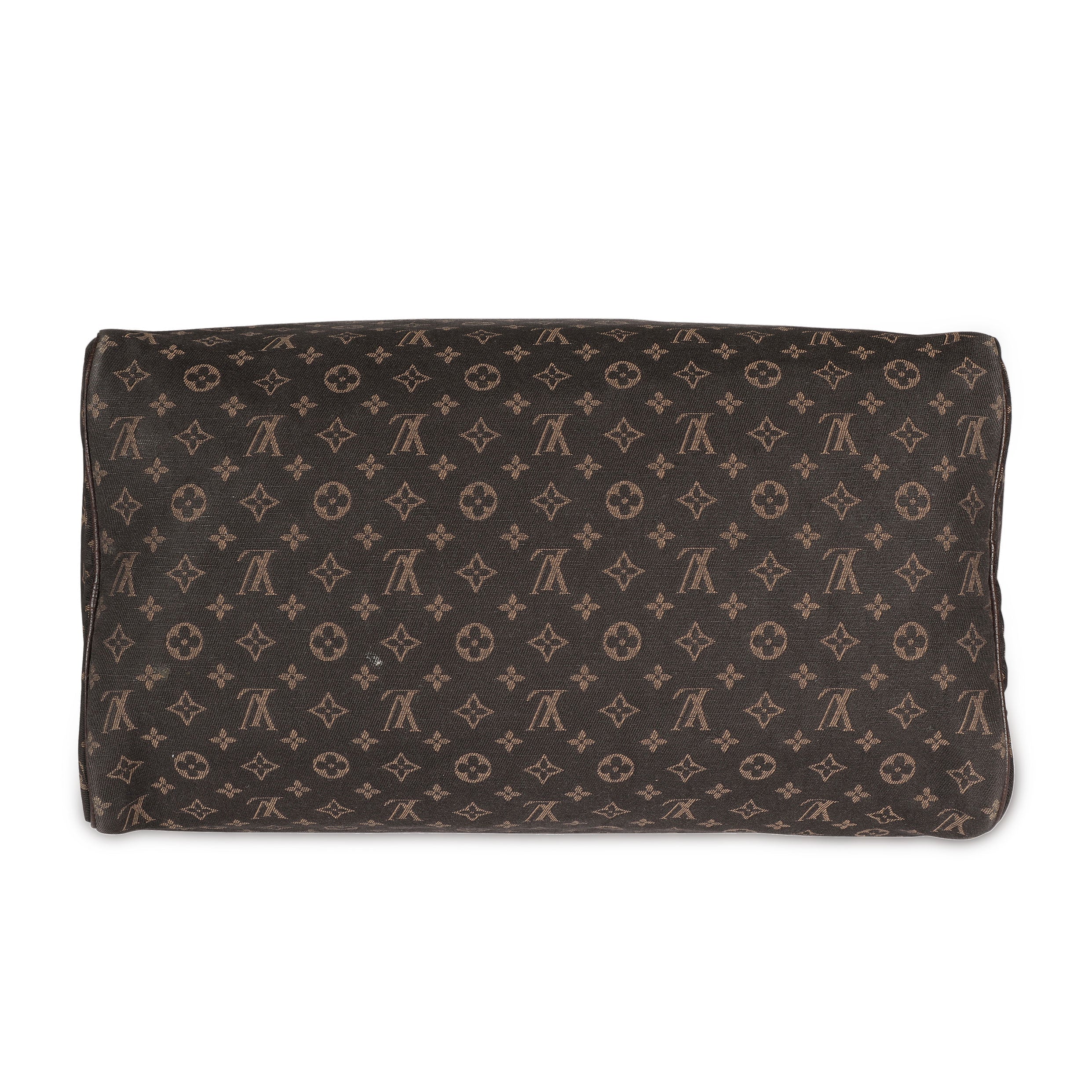 Louis Vuitton Louis Vuitton Brown Mini Lin Speedy 30