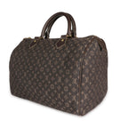 Louis Vuitton Louis Vuitton Brown Mini Lin Speedy 30