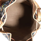 Louis Vuitton Louis Vuitton x Takashi Murakami Black Monogram Multicolore Noé Bag