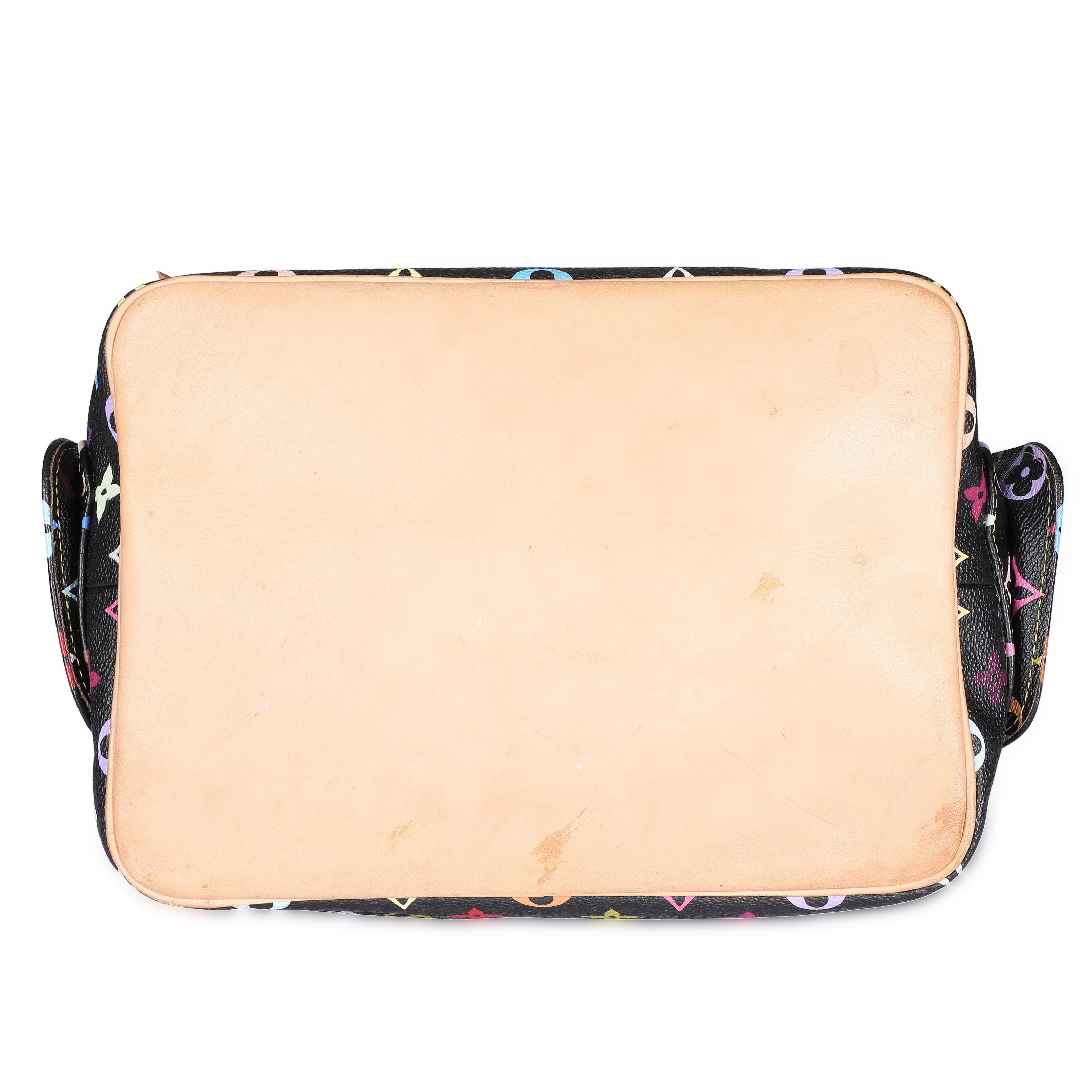 Louis Vuitton Louis Vuitton x Takashi Murakami Black Monogram Multicolore Noé Bag