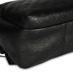 Louis Vuitton Louis Vuitton Black Monogram Shadow Leather Sprinter Backpack