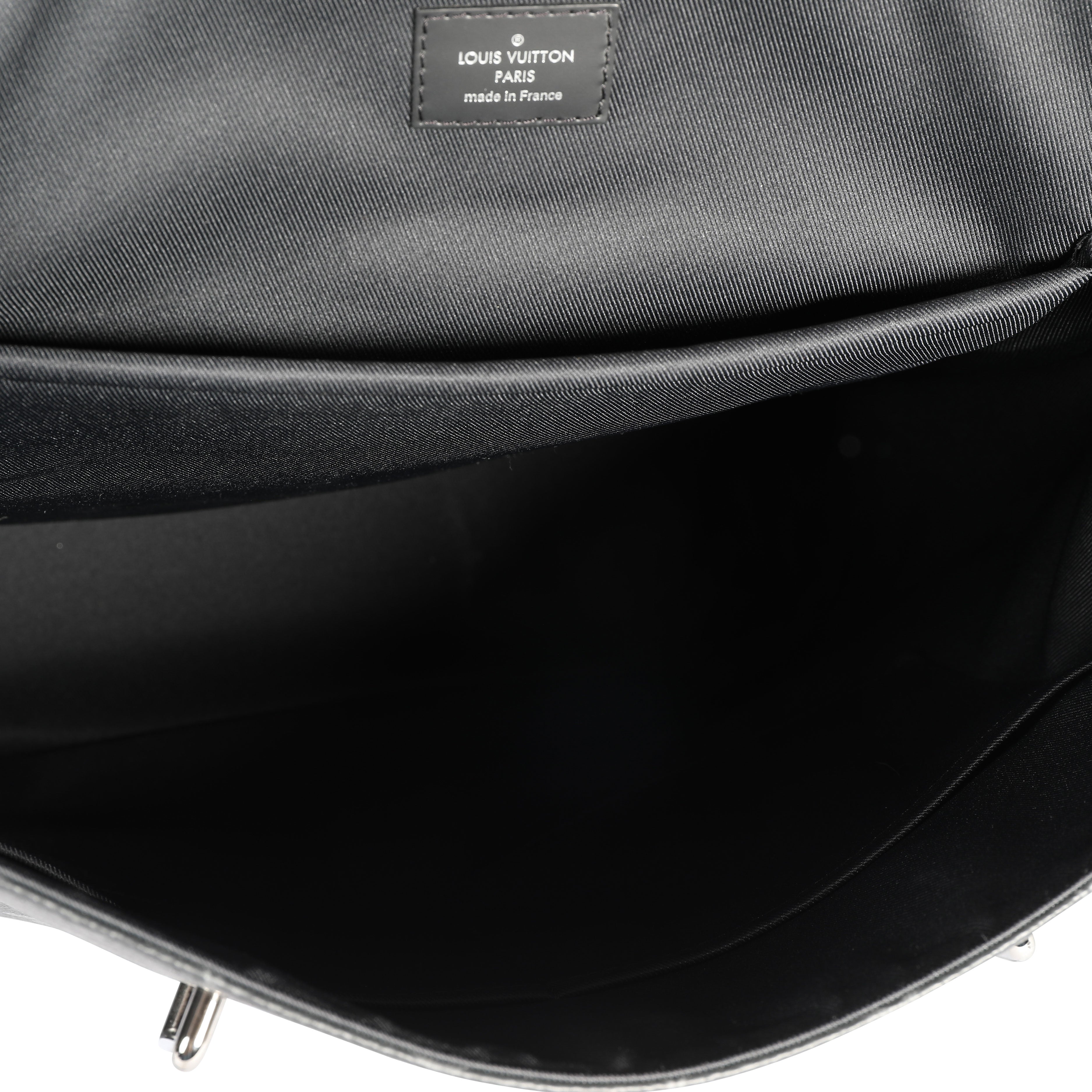 Louis Vuitton Louis Vuitton Black Monogram Eclipse Steamer Backpack
