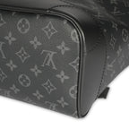 Louis Vuitton Louis Vuitton Black Monogram Eclipse Steamer Backpack