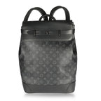 Louis Vuitton Louis Vuitton Black Monogram Eclipse Steamer Backpack