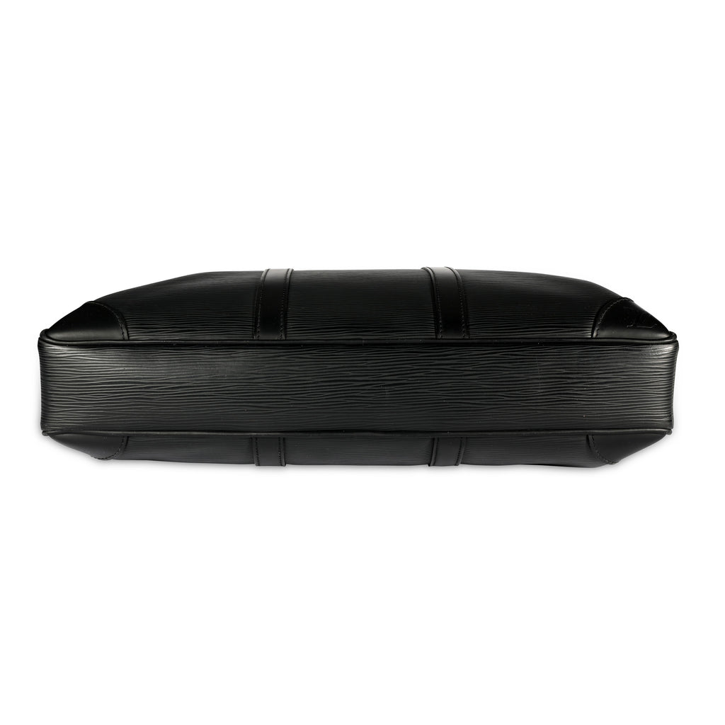 Louis Vuitton Louis Vuitton Black Epi Leather Porte-Documents Voyage Briefcase