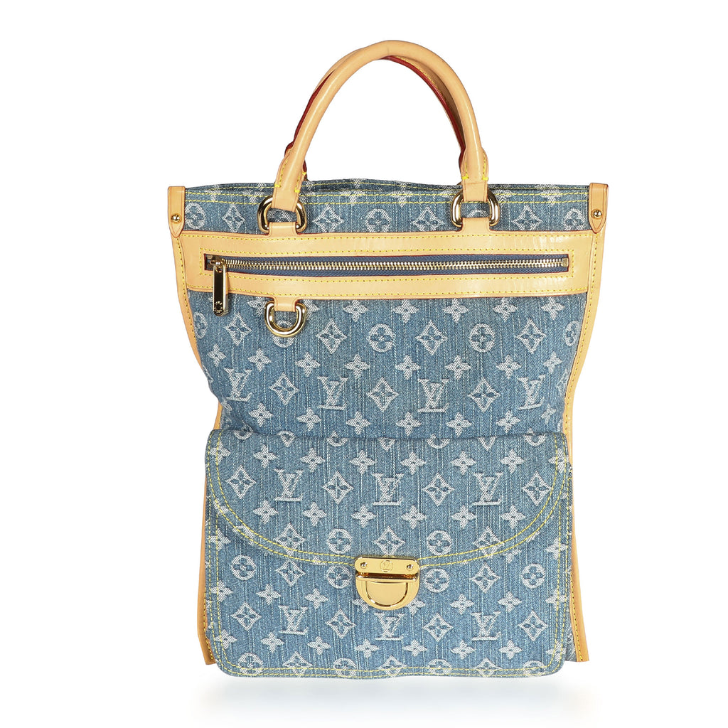 Louis Vuitton Louis Vuitton Monogram Denim Sac Plat