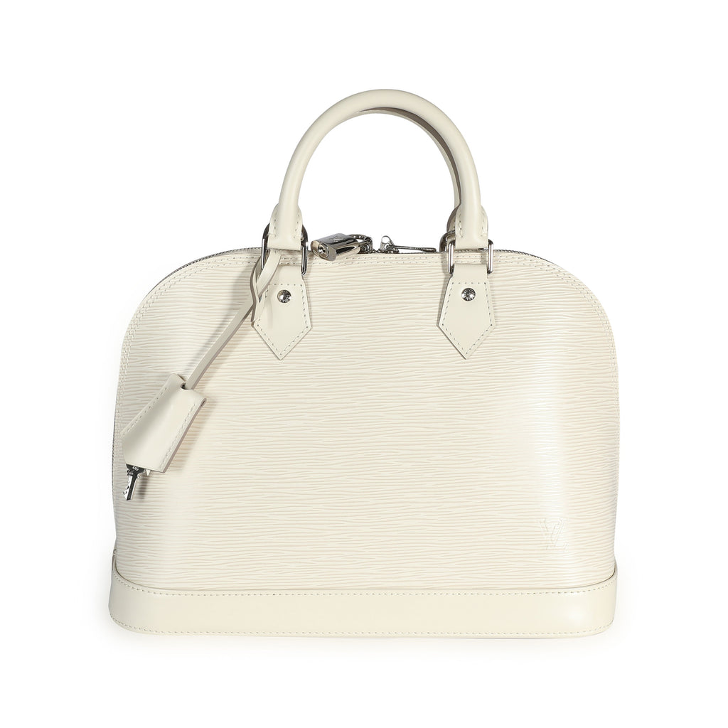 Louis Vuitton Louis Vuitton Ivoire Epi Leather Alma PM