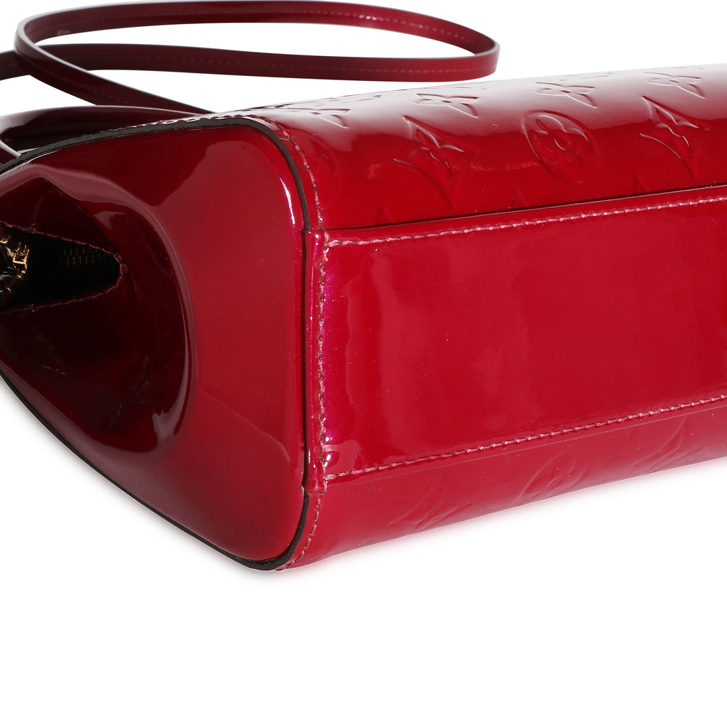 Louis Vuitton Louis Vuitton Magenta Monogram Vernis Brea PM