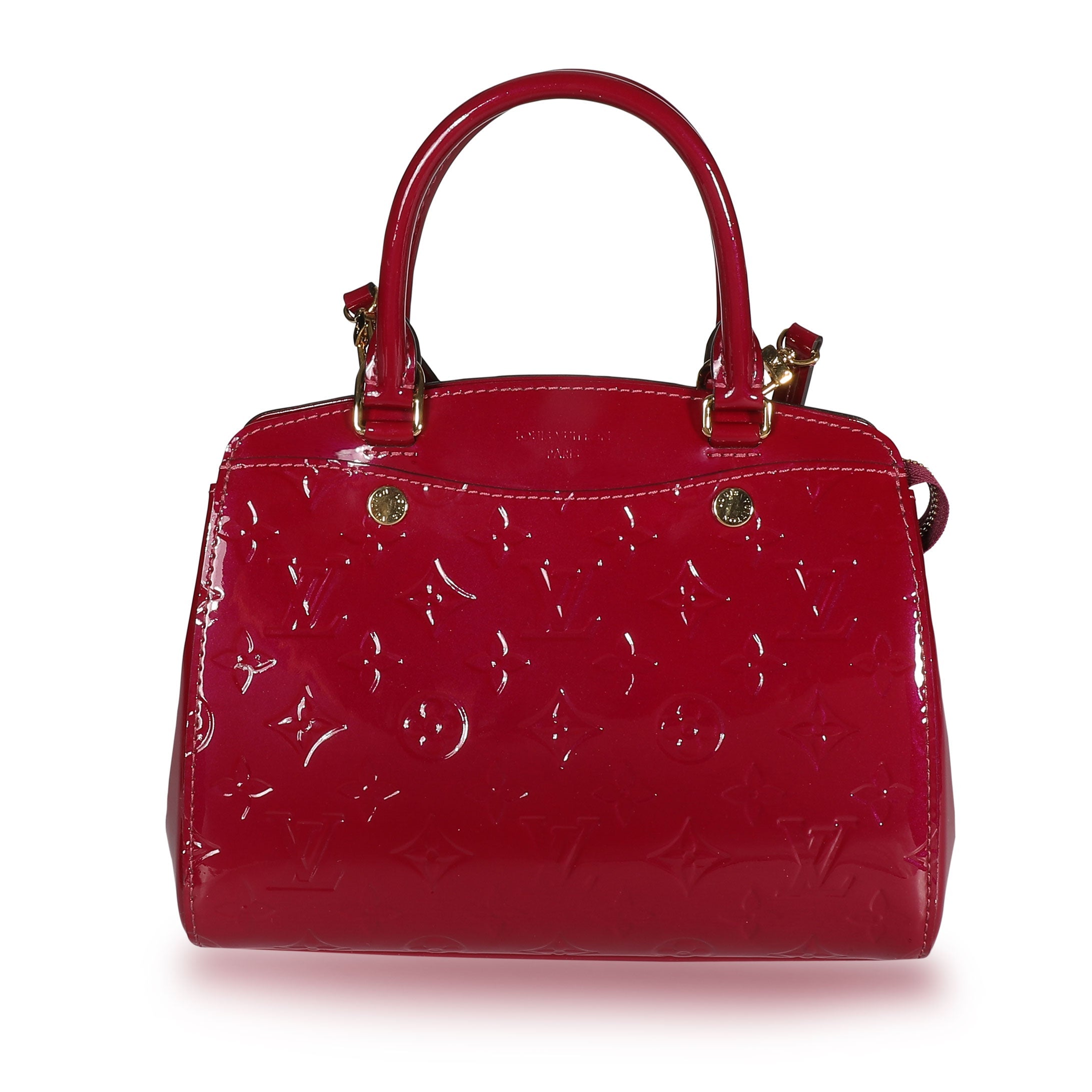 Louis Vuitton Louis Vuitton Magenta Monogram Vernis Brea PM