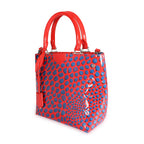 Louis Vuitton Louis Vuitton Limited Edition Red & Blue Vernis Jungle Dots Tote