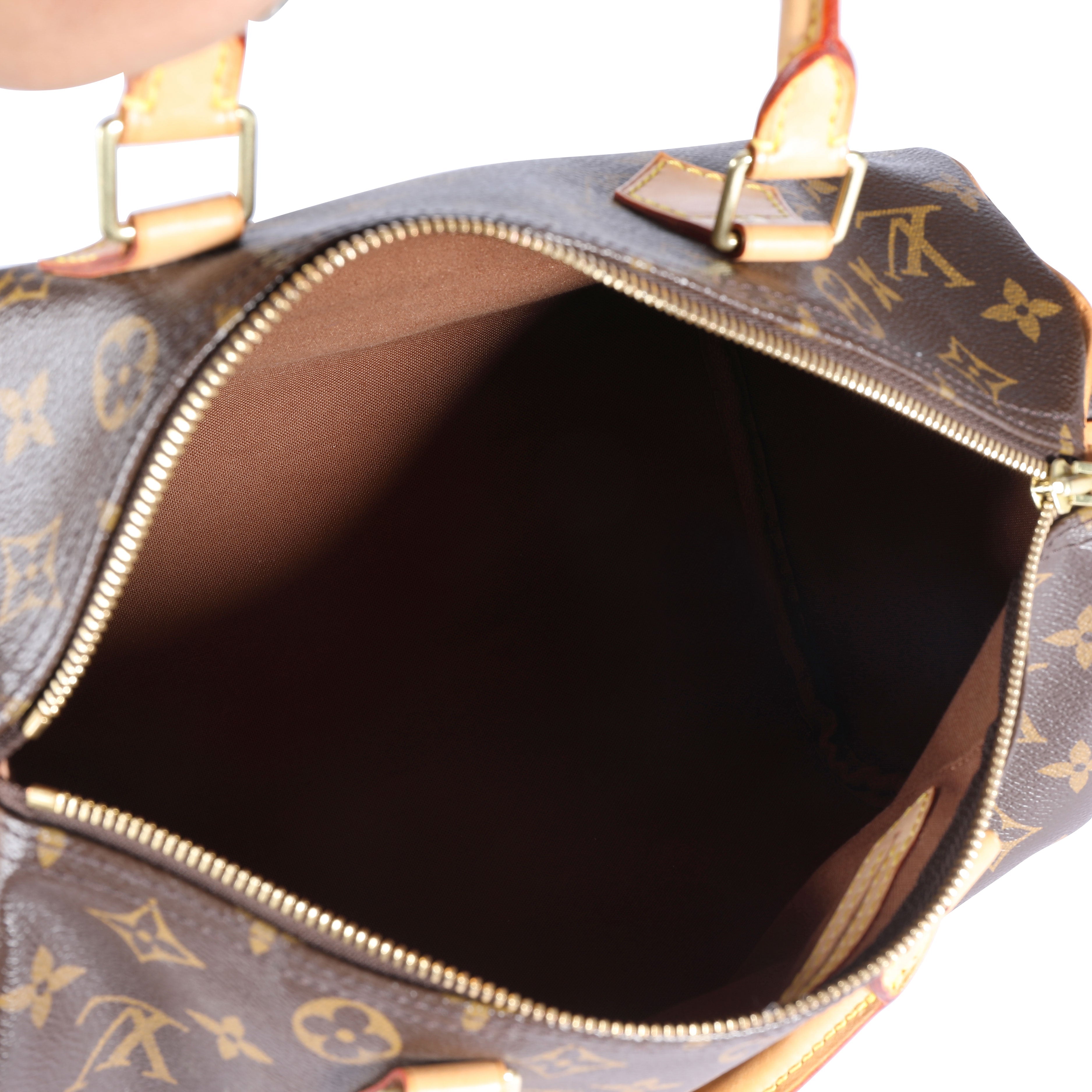 Louis Vuitton Louis Vuitton Monogram Canvas Speedy 30