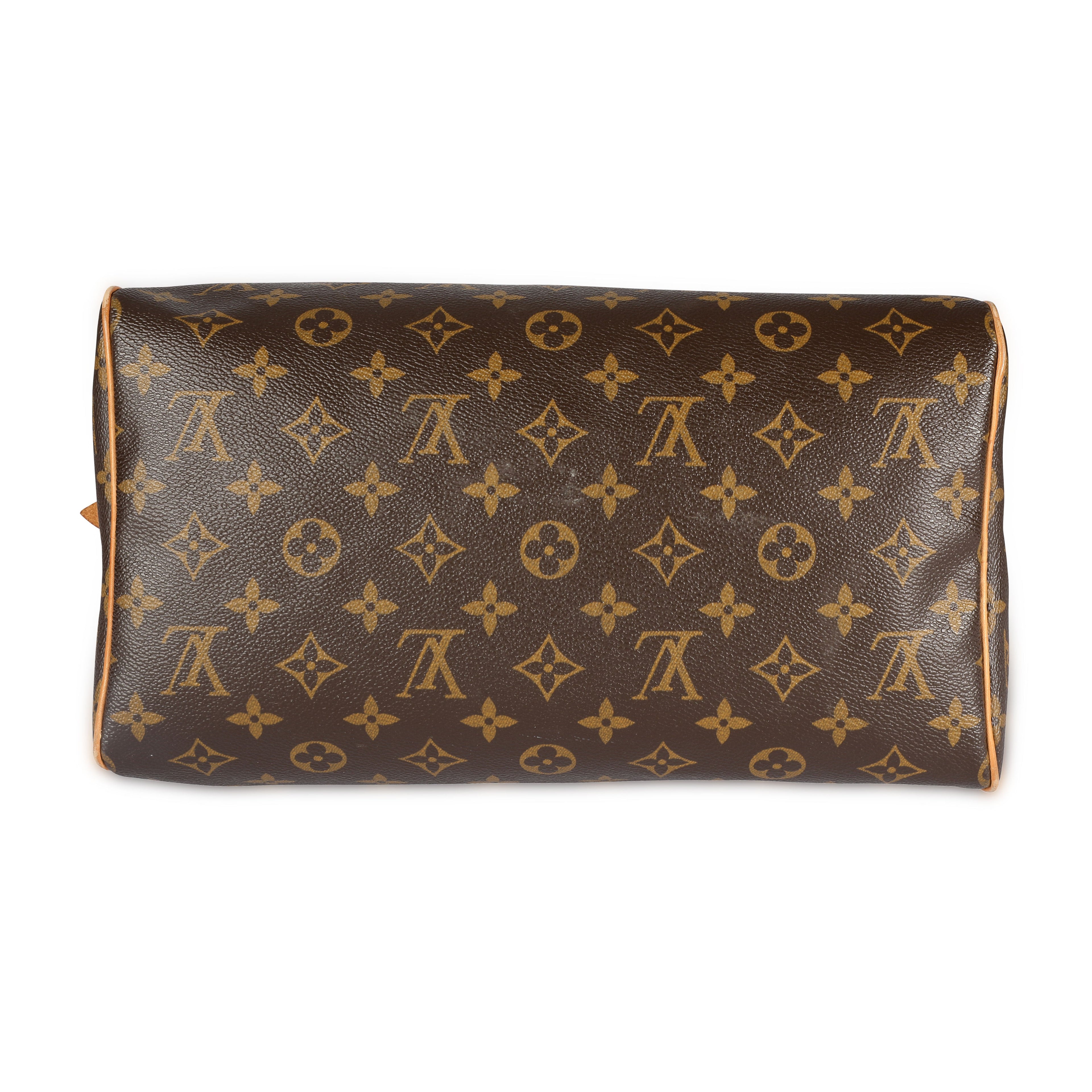 Louis Vuitton Louis Vuitton Monogram Canvas Speedy 30