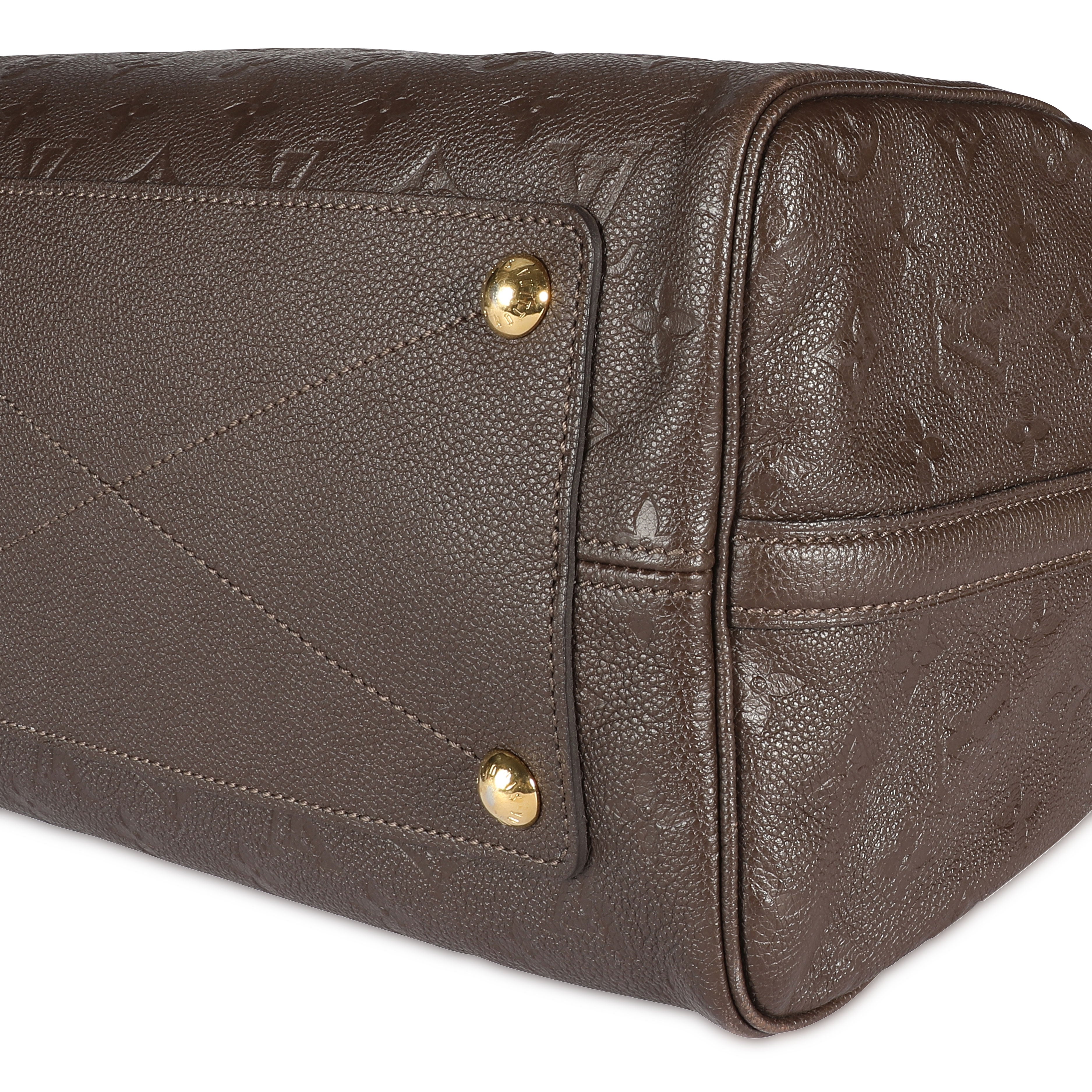 Louis Vuitton Louis Vuitton Terre Monogram Empreinte Leather Speedy 30