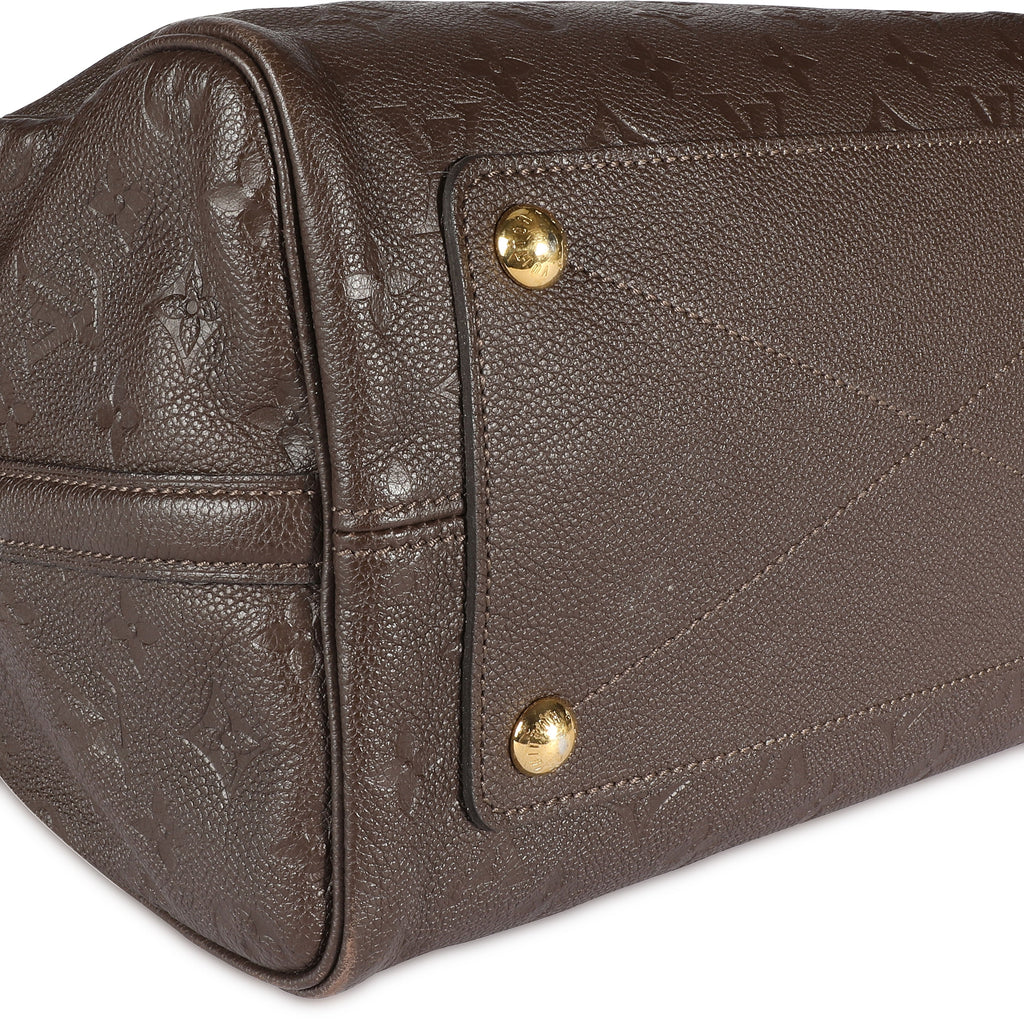 Louis Vuitton Louis Vuitton Terre Monogram Empreinte Leather Speedy 30