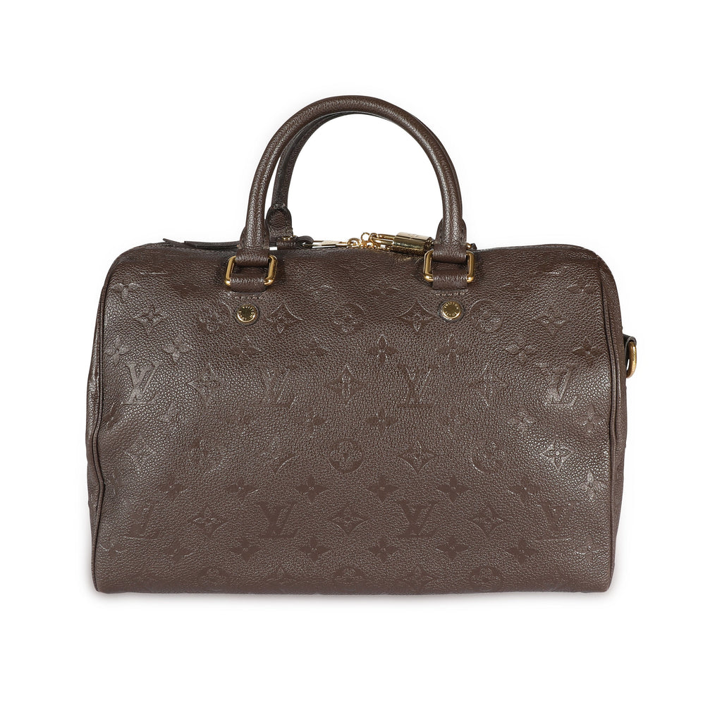Louis Vuitton Louis Vuitton Terre Monogram Empreinte Leather Speedy 30