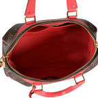 Louis Vuitton Louis Vuitton Poppy Leather & Monogram Canvas Retiro Satchel