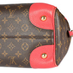 Louis Vuitton Louis Vuitton Poppy Leather & Monogram Canvas Retiro Satchel