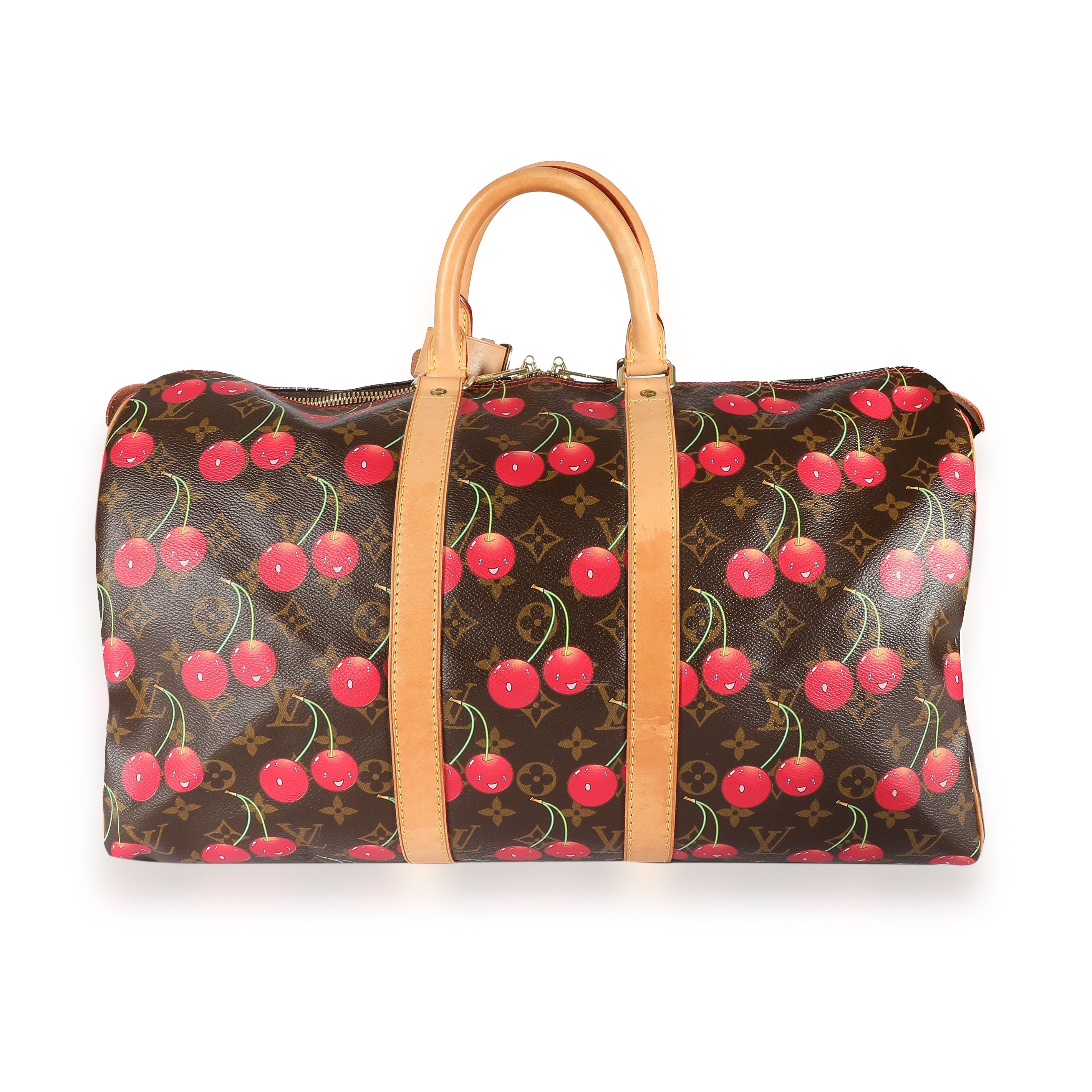 Louis Vuitton Louis Vuitton Monogram Cerises Keepall 45