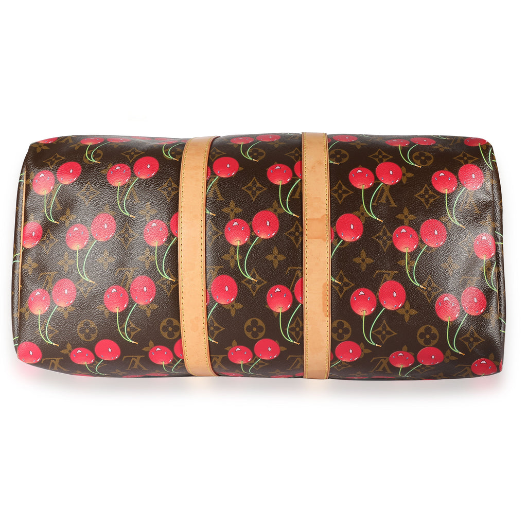 Louis Vuitton Louis Vuitton Monogram Cerises Keepall 45
