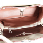 Louis Vuitton Louis Vuitton White Taurillon Leather Capucines MM
