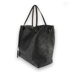 Louis Vuitton Louis Vuitton Black Mahina Leather Hina MM
