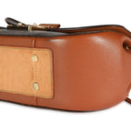 Louis Vuitton Louis Vuitton Monogram Canvas & Camel Leather Eden MM