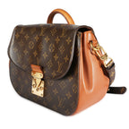 Louis Vuitton Louis Vuitton Monogram Canvas & Camel Leather Eden MM