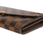 Louis Vuitton Louis Vuitton Damier Ebene Sarah Wallet