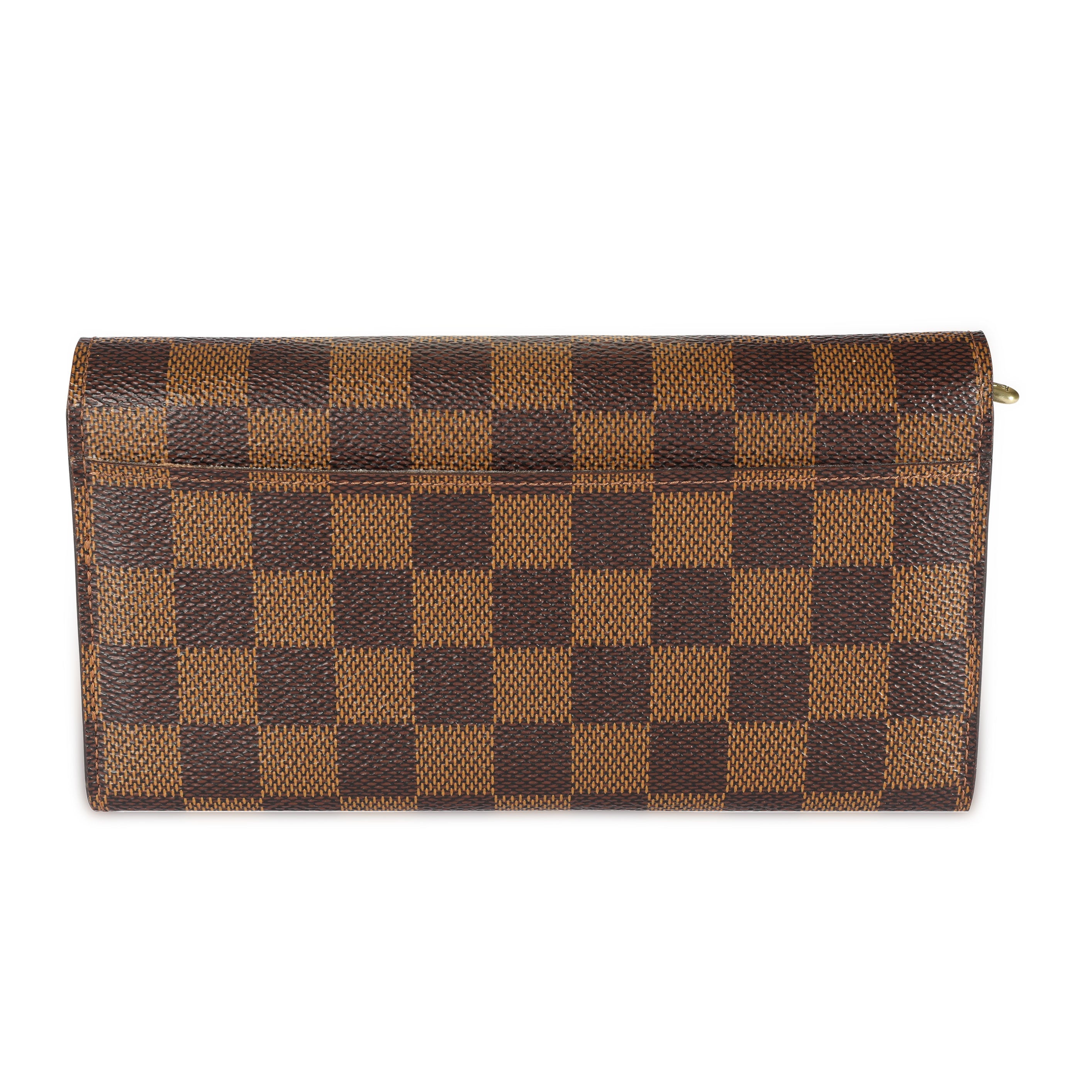 Louis Vuitton Louis Vuitton Damier Ebene Sarah Wallet