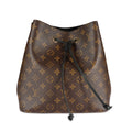 Louis Vuitton Louis Vuitton Monogram Canvas & Black Leather NéoNoé MM