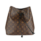Louis Vuitton Louis Vuitton Monogram Canvas & Black Leather NéoNoé MM