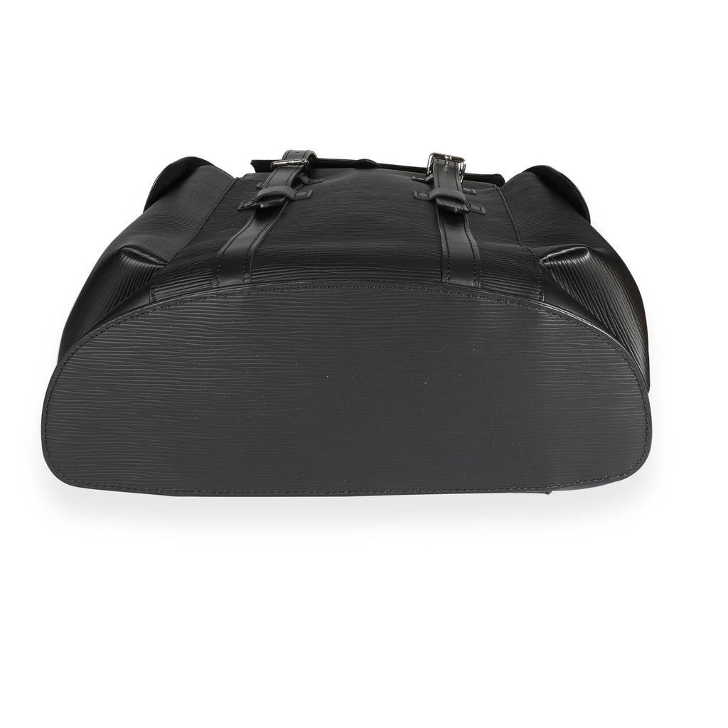 Louis Vuitton Louis Vuitton Black Epi Leather Christopher PM Backpack