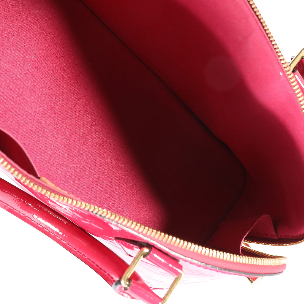 Louis Vuitton Louis Vuitton Rose Indien Monogram Vernis Alma PM