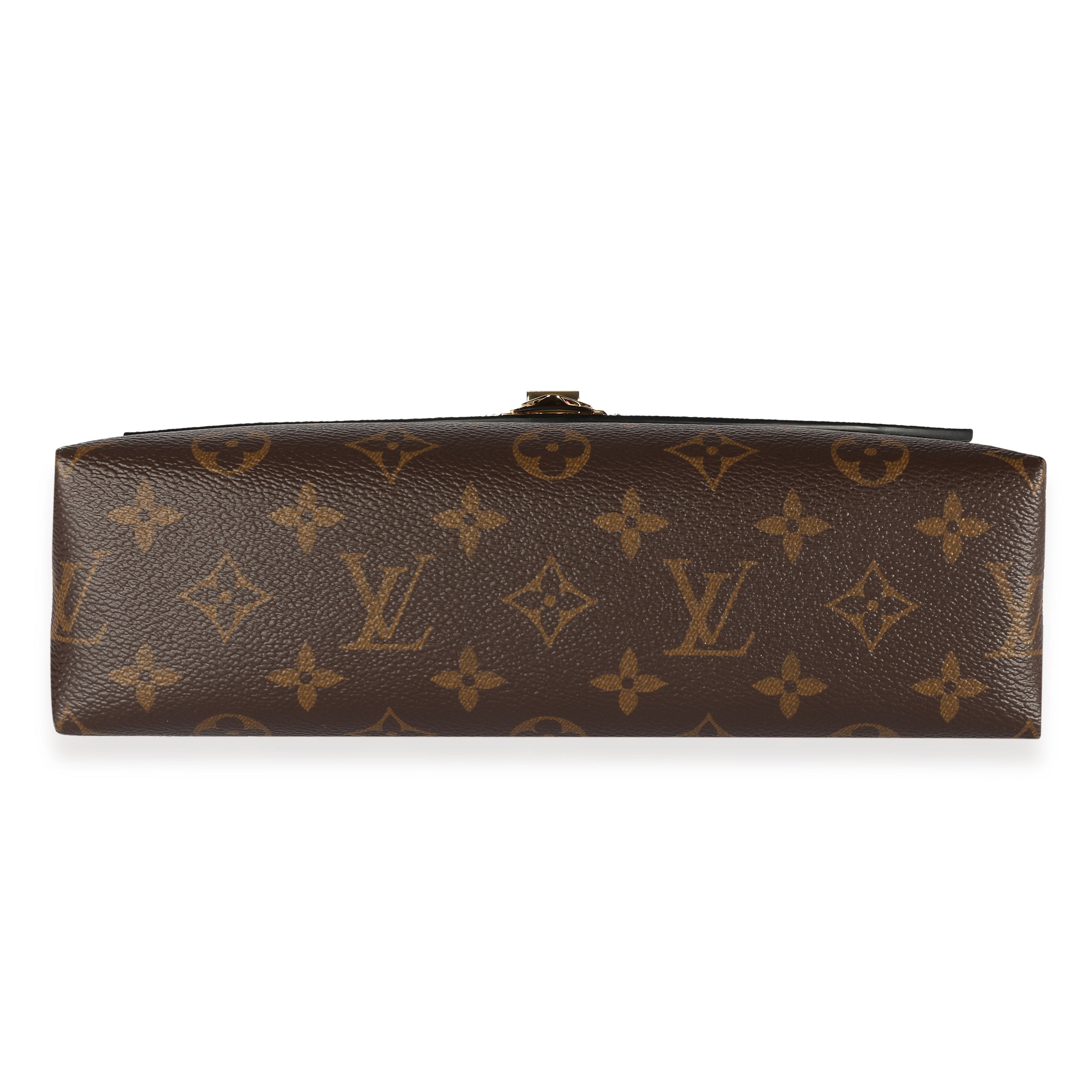 Louis Vuitton Louis Vuitton Monogram Canvas & Cerise Leather Saint-Placide Bag