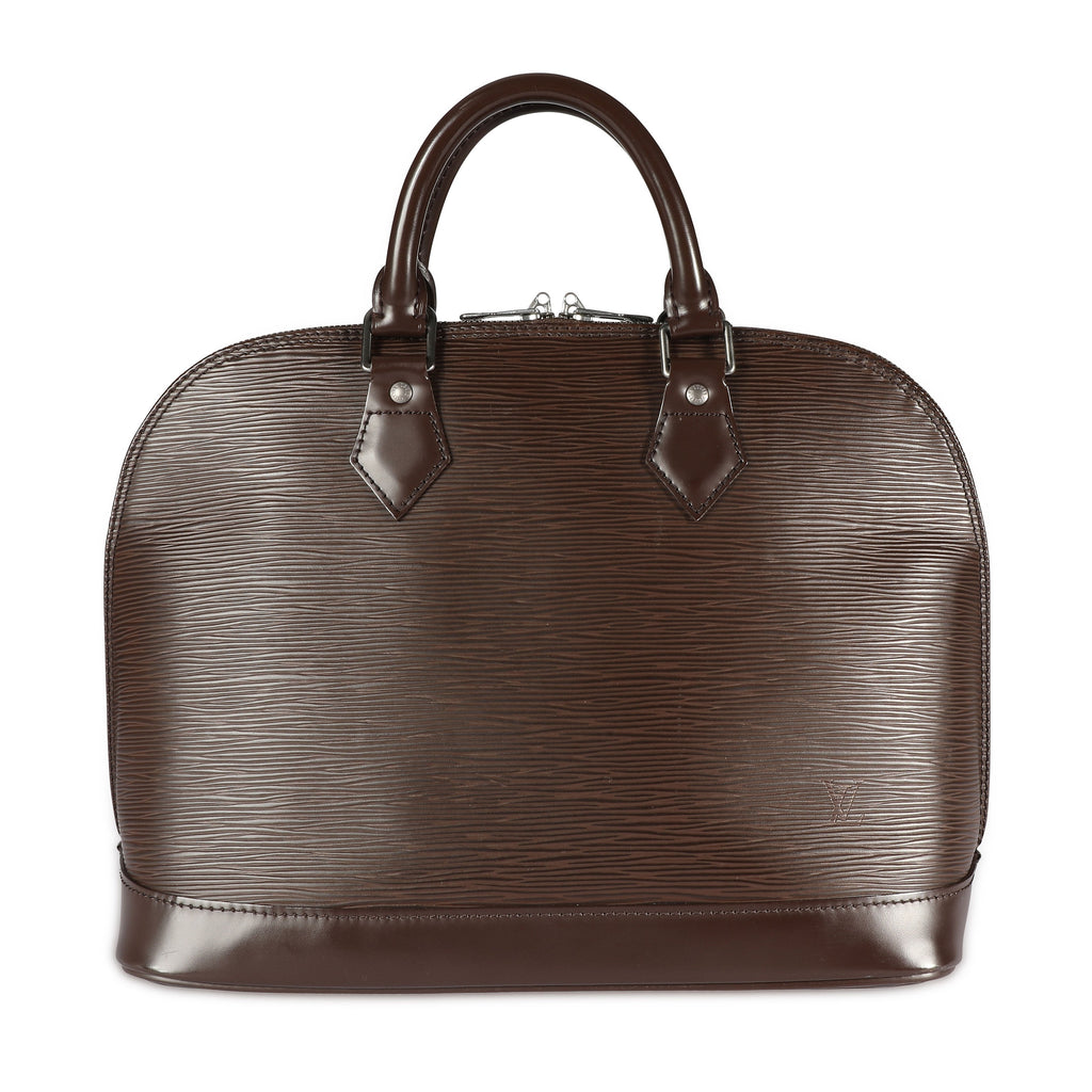 Louis Vuitton Louis Vuitton Brown Epi Leather Alma PM