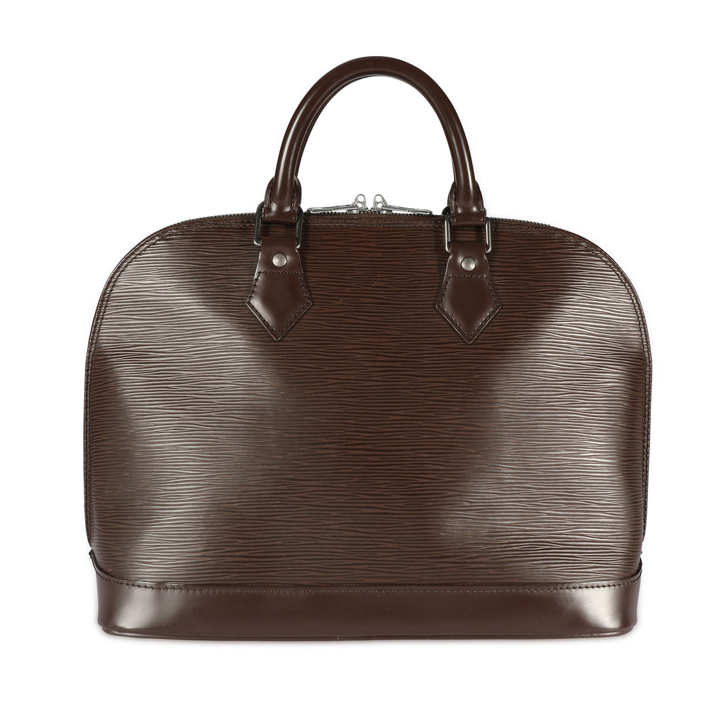 Louis Vuitton Louis Vuitton Brown Epi Leather Alma PM