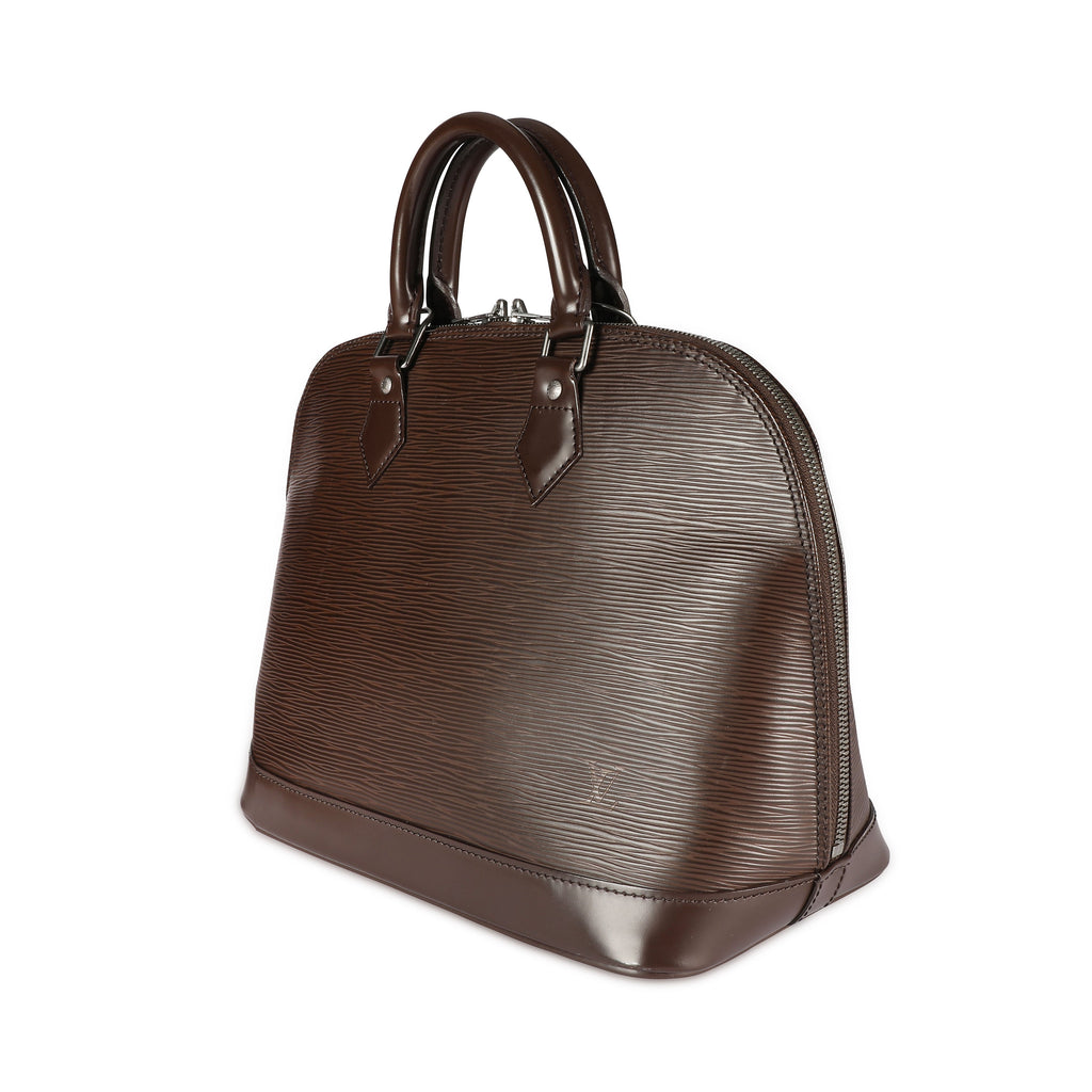 Louis Vuitton Louis Vuitton Brown Epi Leather Alma PM