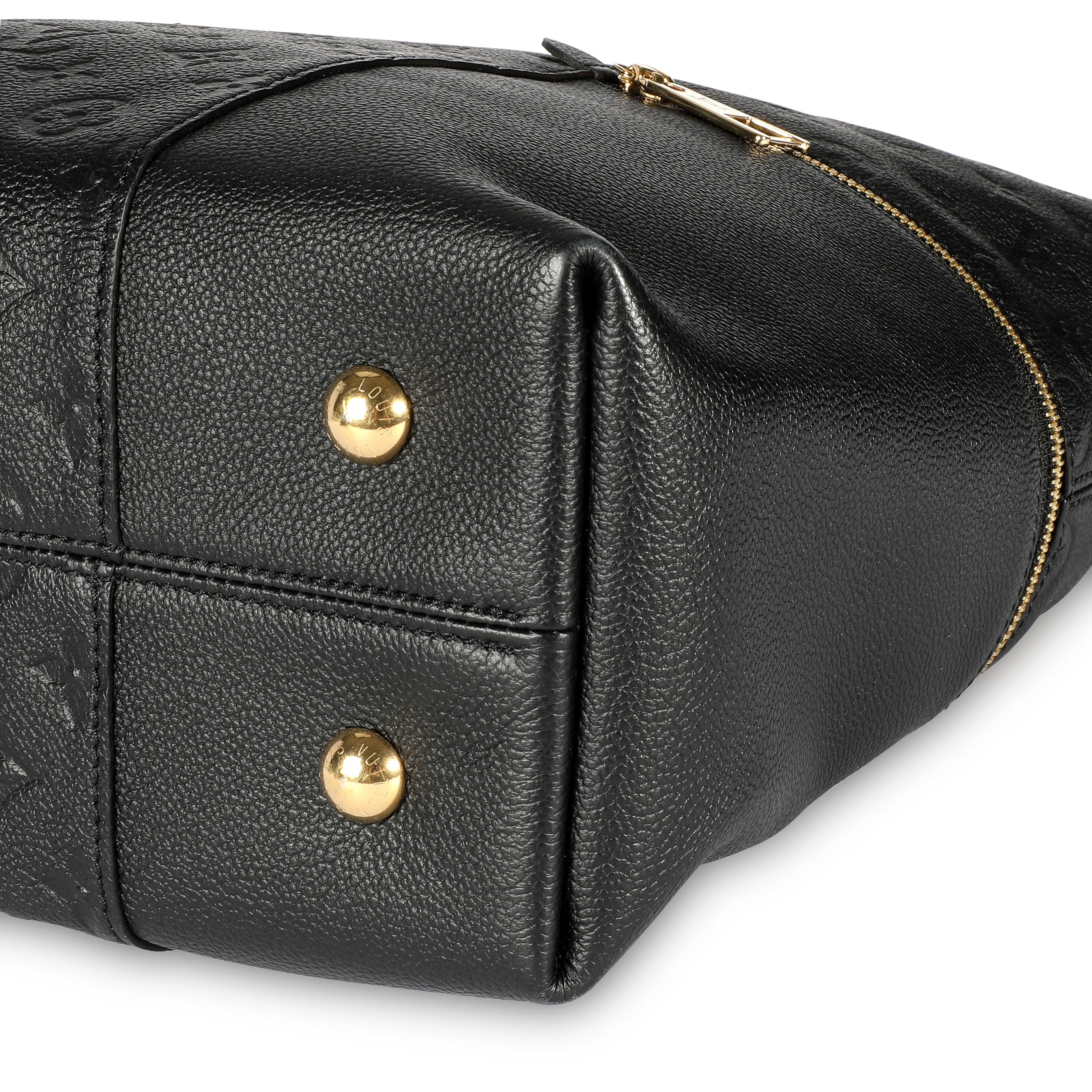 Louis Vuitton Louis Vuitton Black Monogram Empreinte Leather Mélie Bag