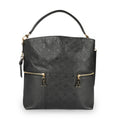 Louis Vuitton Louis Vuitton Black Monogram Empreinte Leather Mélie Bag